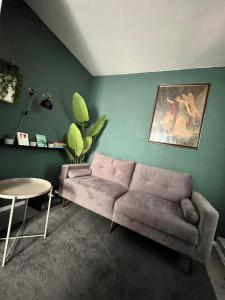 Posezení v ubytování Citynahes modernes Apartment