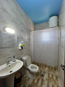 Koupelna v ubytování Al-Bustan House& Umm Qais + 37 fotografií
