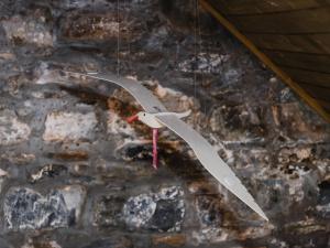 a pair of scissors hanging on a wall at Holiday Home The Romantic Bothy by Interhome in Invermoriston +24 photos