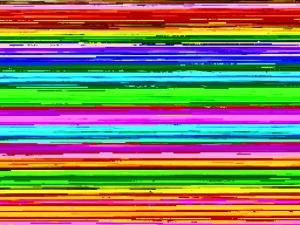 a pile of rainbow colored lines at Holiday Home Behy Lodge Glenbeigh by Interhome in Behy Bridge +12 photos