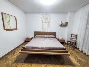 Postel nebo postele na pokoji v ubytování Apartment Campredos by Interhome