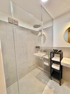 Koupelna v ubytování AmSee18