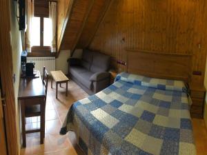 Hotel Sarao 3000 में एक कमरे में एक या कई बेड