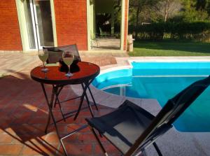 Bassein majutusasutuses Ñandú Quincho või selle lähedal