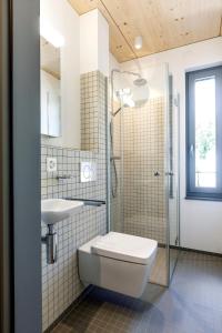 Koupelna v ubytování The Address near Zurich- stylish and comfortable
