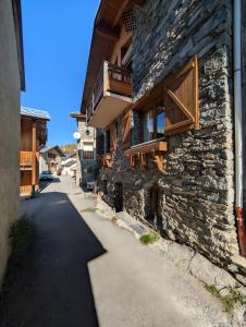 Bygningen som chaletet ligger i