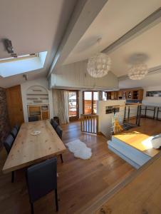 Et opholdsområde på Chalet Solan