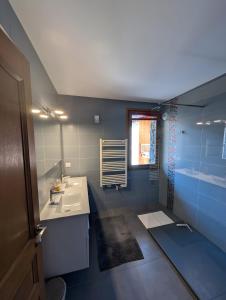 Et badeværelse på Chalet Solan