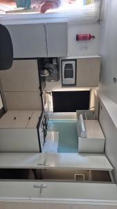 Posezení v ubytování Mobil Home Camping La Palmeraie