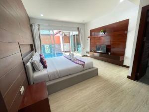 Posezení v ubytování 2 private pool villa 4 bedroom 6 bath can sleep 10