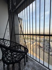 Μπαλκόνι ή βεράντα στο Квартира студио +4 φωτογραφίες