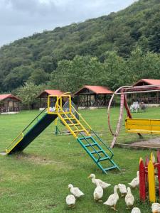 Herní místnost nebo prostor pro děti v ubytování Park Orman