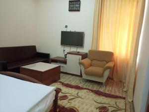 TV a/nebo společenská místnost v ubytování Park Orman