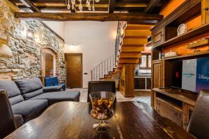 Posezení v ubytování Queen Home