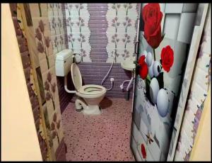 Koupelna v ubytování Malnad home stay