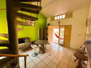 Et opholdsområde på JGM chalés + 8 billeder