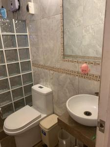 Phòng tắm tại Privado en Mala mar y campo cerca