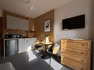 Kuchyň nebo kuchyňský kout v ubytování Dom na Wierchu