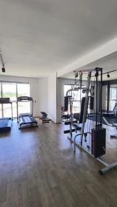 Fitness centrum a/nebo fitness zařízení v ubytování Saint Sebastian 108
