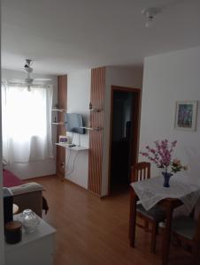 Η κουζίνα ή μικρή κουζίνα στο Cantinho do conforto