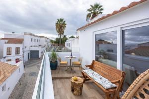 Balkón nebo terasa v ubytování Almas 20 Casa Praia Apartamentos