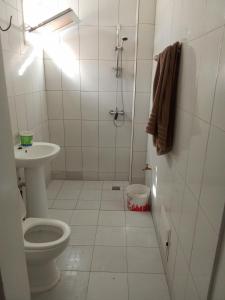 Ένα μπάνιο στο Maison d'hôtes lex