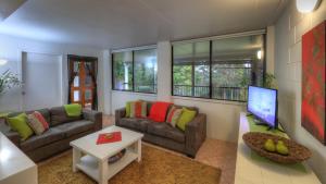 Zona d'estar a Mapleton Falls Accommodation