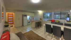 Cuina o zona de cuina de Mapleton Falls Accommodation