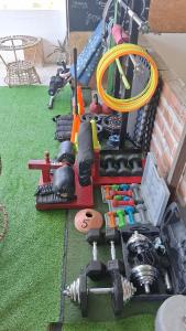 Fitness centrum a/nebo fitness zařízení v ubytování La Casa del tio Migue