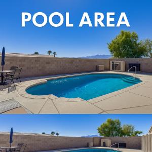 Bazén v ubytování Blue River Oasis nebo v jeho okolí