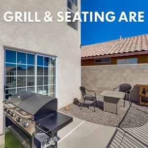 Gril dostupný pro hosty v prázdninového domu