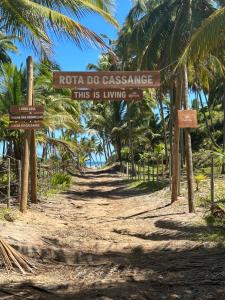 een teken voor de ricardo do cassage dit is levend bij San Sebastian Taipu de Fora in Marau +4 foto's