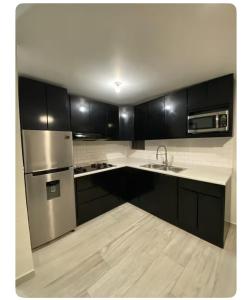 Η κουζίνα ή μικρή κουζίνα στο Casa llena de vida