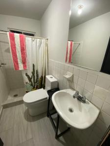 Ένα μπάνιο στο Casa llena de vida