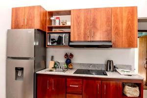 Kuchyň nebo kuchyňský kout v ubytování Hammock Suite PatPat by ZenBreak