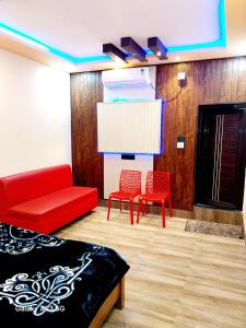 Χώρος καθιστικού στο NEIL & NIAL Home Stay