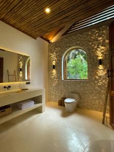 Koupelna v ubytování Villa Alamiah Mentawais