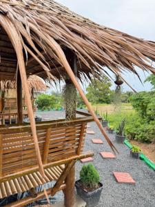 Κήπος έξω από το Baan phuwamin