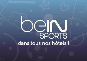 a sign that says organ sports with a soccer ball at Oceania Saint Malo in Saint Malo
