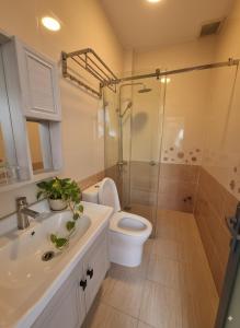 Koupelna v ubytování Ngàn Hoa Villa