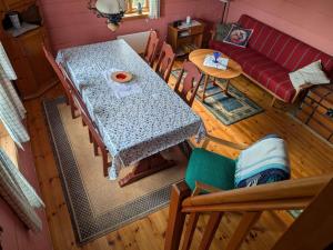 Ruang duduk di 4 person holiday home in HARDBAKKE-By Traum +17 gambar