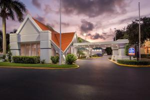 a rendering of a gas station at Howard Johnson by Wyndham Vero Beach / Downtown in Vero Beach