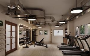 Fitness centrum a/nebo fitness zařízení v ubytování The Derby London City, Curio Collection By Hilton