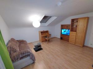 TV a/nebo společenská místnost v ubytování Lux-Apartment Böblingen