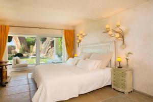 Ένα ή περισσότερα κρεβάτια σε δωμάτιο στο Stone House