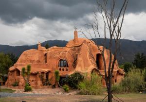 Naturlandskabet i nærheden af feriehuset
