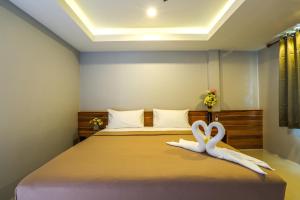 Postel nebo postele na pokoji v ubytování Living Chilled Koh Tao