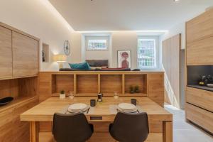 Un televizor și/sau centru de divertisment la Casa Indipendenza