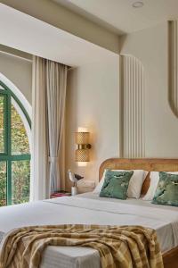 Postel nebo postele na pokoji v ubytování Casa De Verde by SOAL-Luxury pool villa & terrace