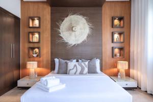 Ένα ή περισσότερα κρεβάτια σε δωμάτιο στο Exceptional Penthouse Private Terrace & Pool +46 φωτογραφίες